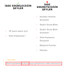 Valorant Skin İade Nasıl Yapılır