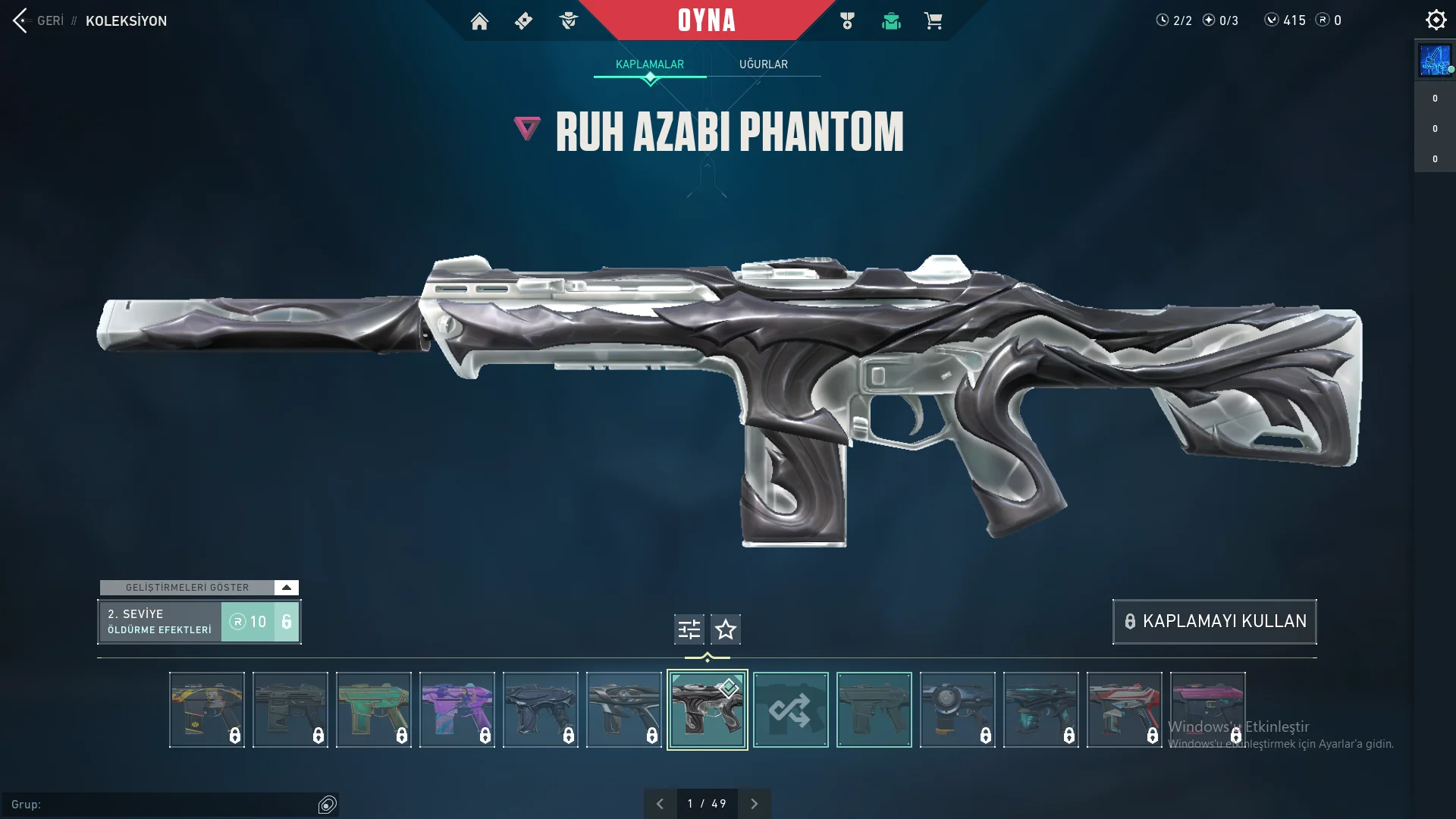 Valorant Ruh Azabı Phantom Kaç VP