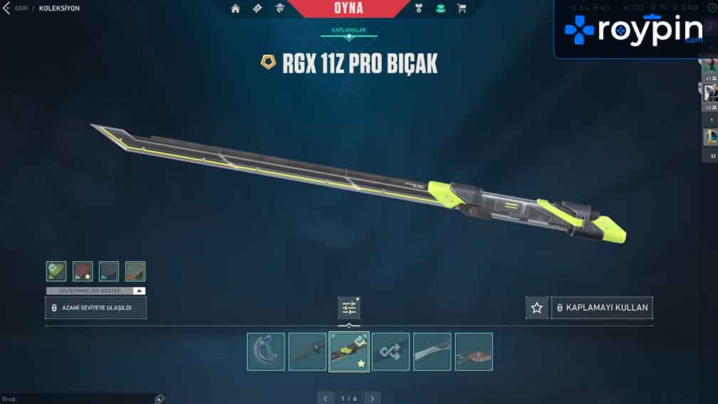 Valorant RGX Katana Kaç VP