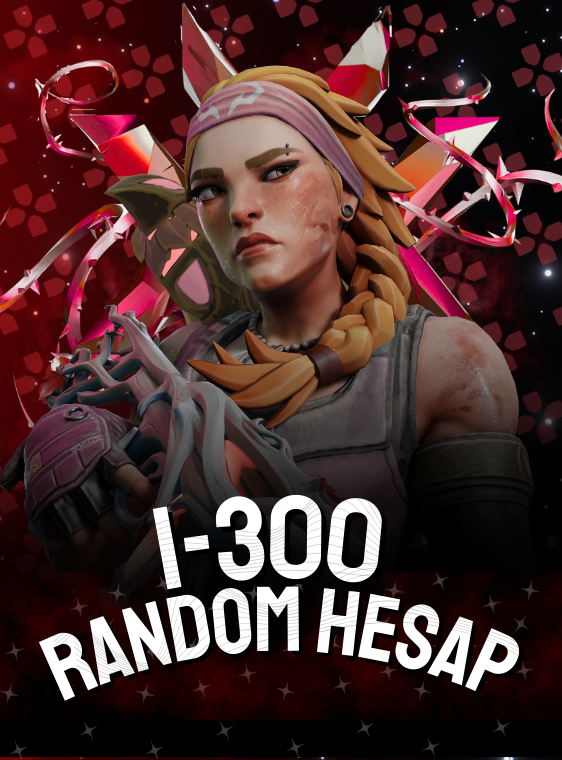 Valorant 1-300 Random Hesap