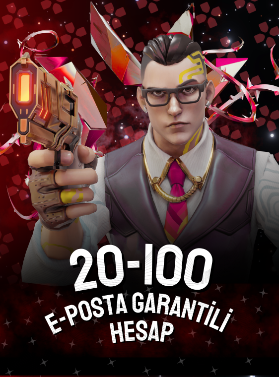 Valorant 20-100 Mail Değişen Random Hesap