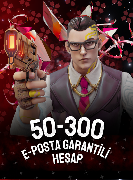 Valorant 50-300 Mail Değişen Random Hesap