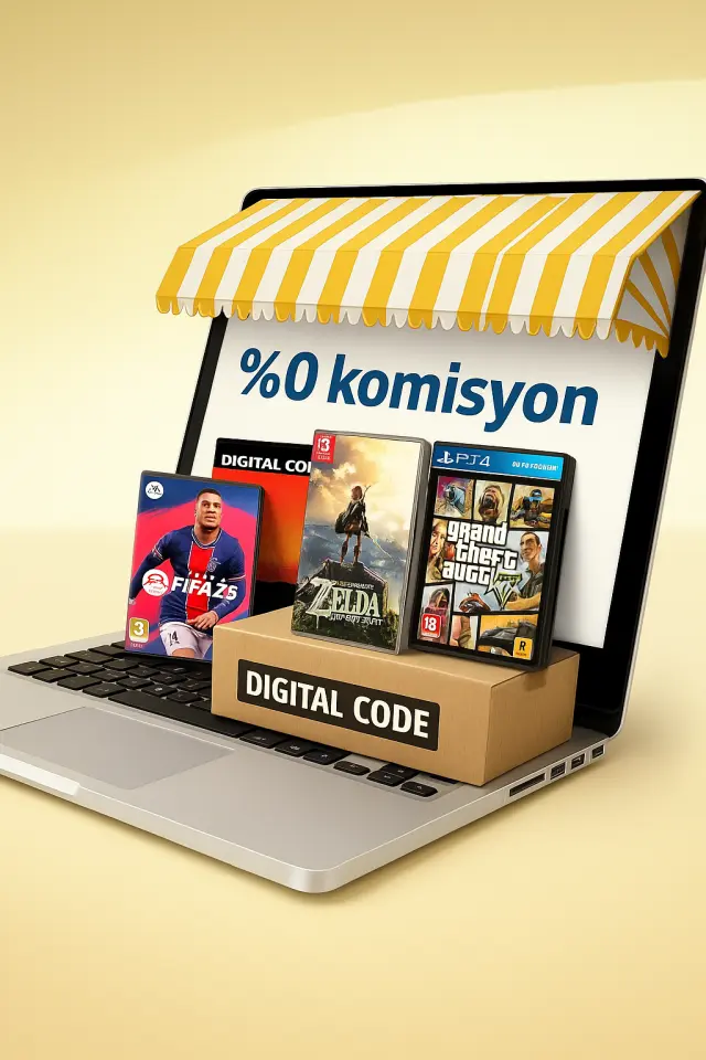%0 Komisyon İle Satışını Yapmaya Başla!