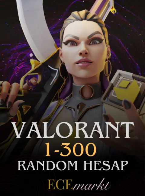 Valorant 1-300 Random Hesap
