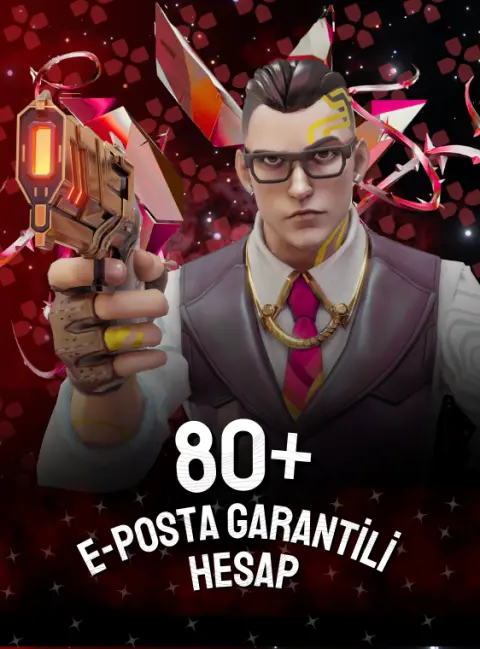 Valorant 80+ Mail Değişen Random Hesap