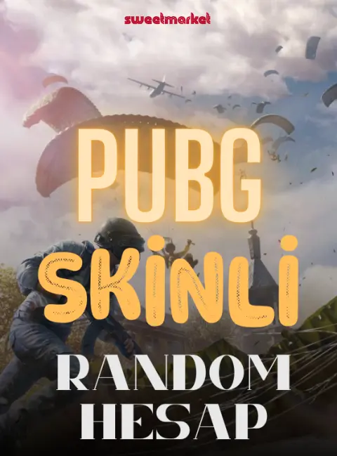 PUBG MOBİLE SKİNLİ RANDOM HESAP