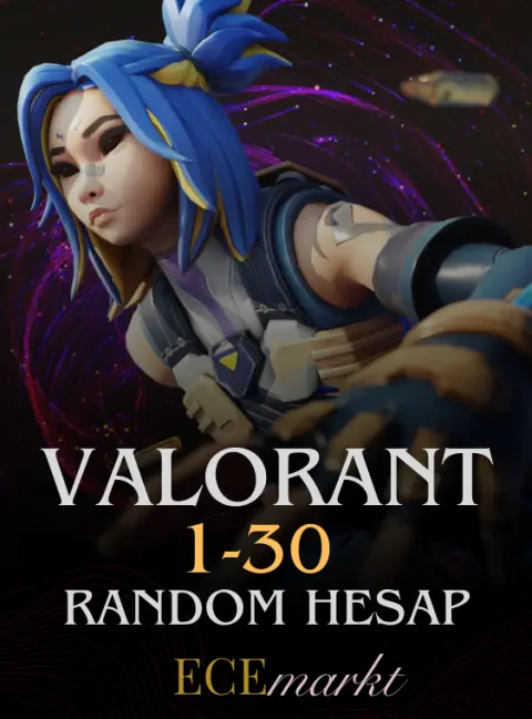Valorant 1-30 Random Hesap