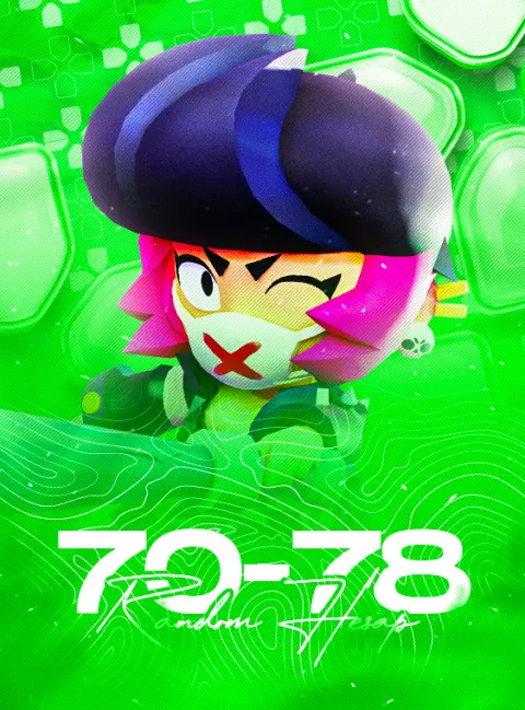 Brawl Stars 70-78 Random Hesap